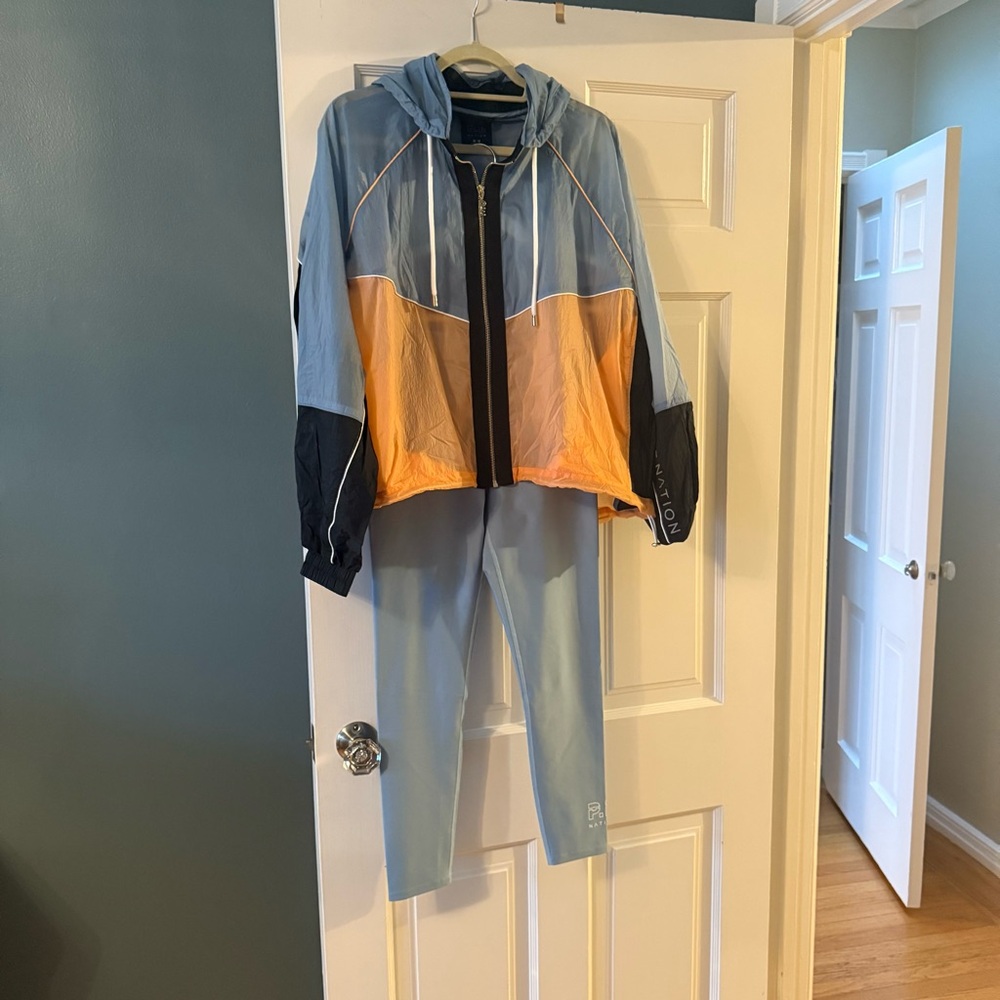 P.E. Nation Colorblock Women's Jacket and Pants Set